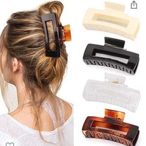 4.1 Inche Large Hair Claw Clips 4 PCS